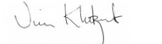klutznick-signature